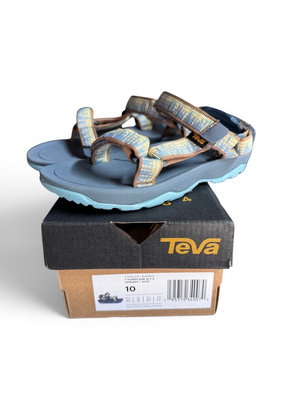 Teva Y Hurricane XLT 2 Sandal Atmosphere Cocoon/Stillwater Kids Size 10C NWT